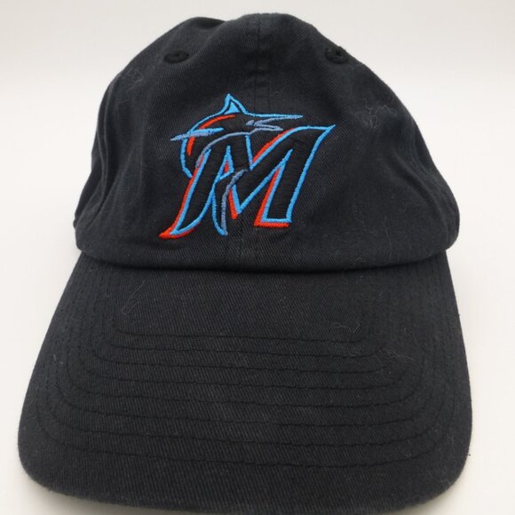 Miami Marlins Logo Adjustable Hat - Picture 12 of 16